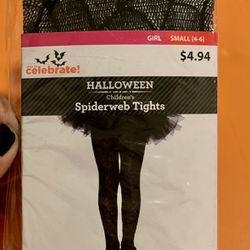 Children’s Halloween Spiderweb Tight