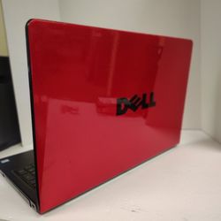 Dell Custom Apple Red Laptop