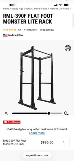 Rogue rack and bench