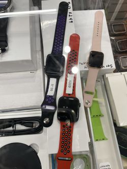 APPLE WATCH. 3. 42 mm. $199. ser5. 44mm $389