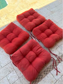 Patio seat cushions