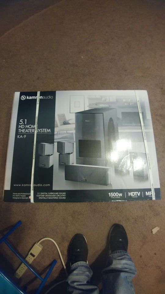 Brand New Kamron audio KA9 5.1 Home theater system