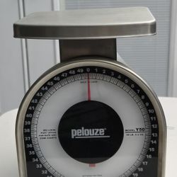 Precision  Pelouze Scale Up To 50 Lbs, Aluminum 