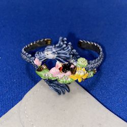 Blue Dragon Bangle / Bracelet 