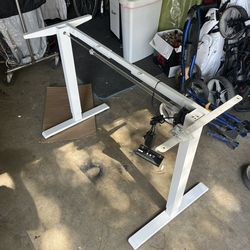 Standing Desk Frame Only. No Top. Electric-Adjustable