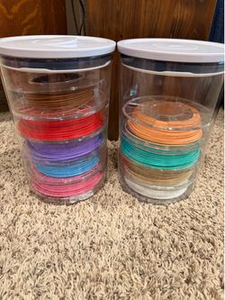 3D printer filament & containers