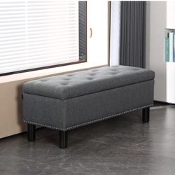 Storage Ottoman Bench 
