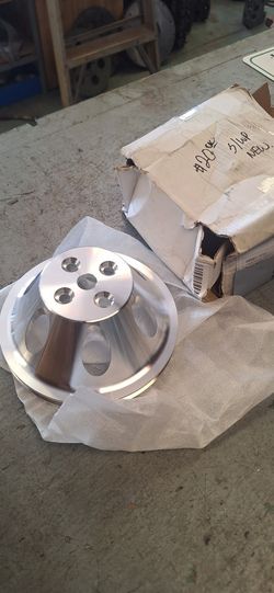 New Chevrolet Upper Pulley Sbc Short Water Pump Style. 35th Ave And McDowell Phx