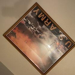 Us Army Poster Frame 