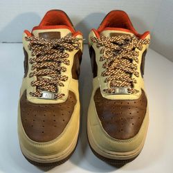  Nike Air Force 1 '07 in the 'Light British Tan Cacao Wow' colorway