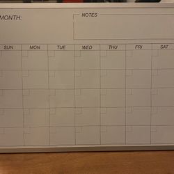 Calendar Whiteboard