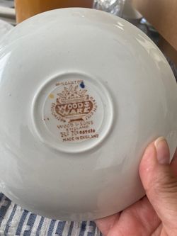 Wincanton woods ware tea cup and saucer