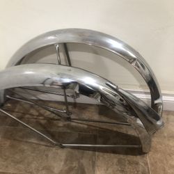 Schwinn Phantom B6 And Other Fender Set With Light