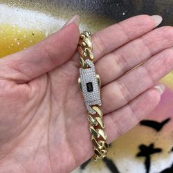 14k MONACO BRACELET 
