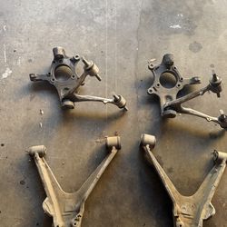 L/R Upper and lower Control arms & Spindles for 1(contact info removed)  C5 Corvette