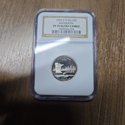 2005 S Ultra Cameo Quarter 