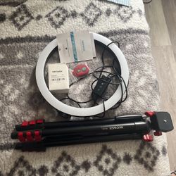 LED ring light With Tripod 