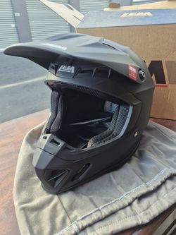Brand New LEM Motorcycle Helmet-Medium