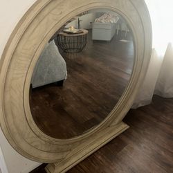 Large Circular Mirror 