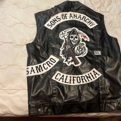 Sons Of Anarchy Leather Vest