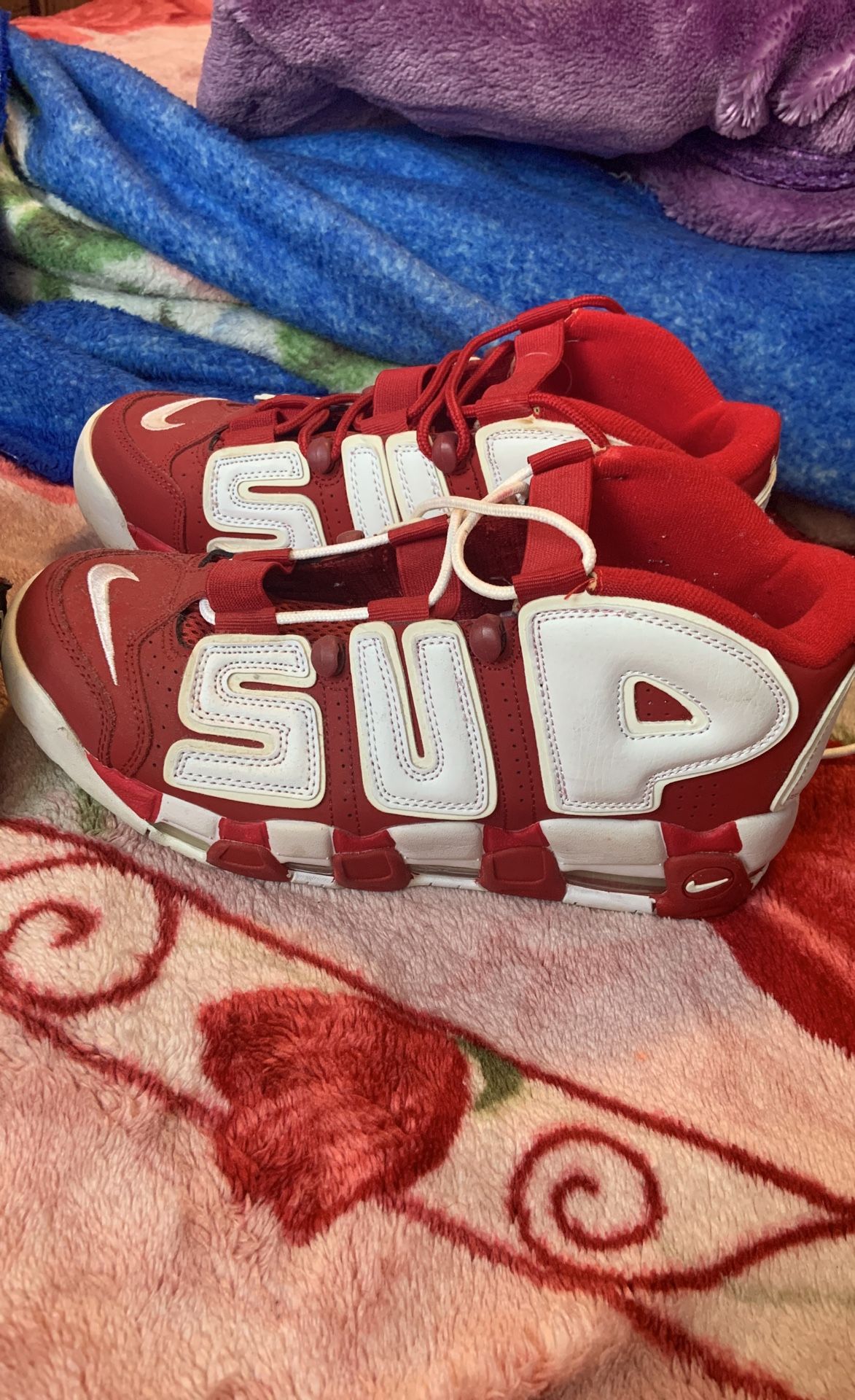 Nike Supreme Uptempo Size 8.5/9