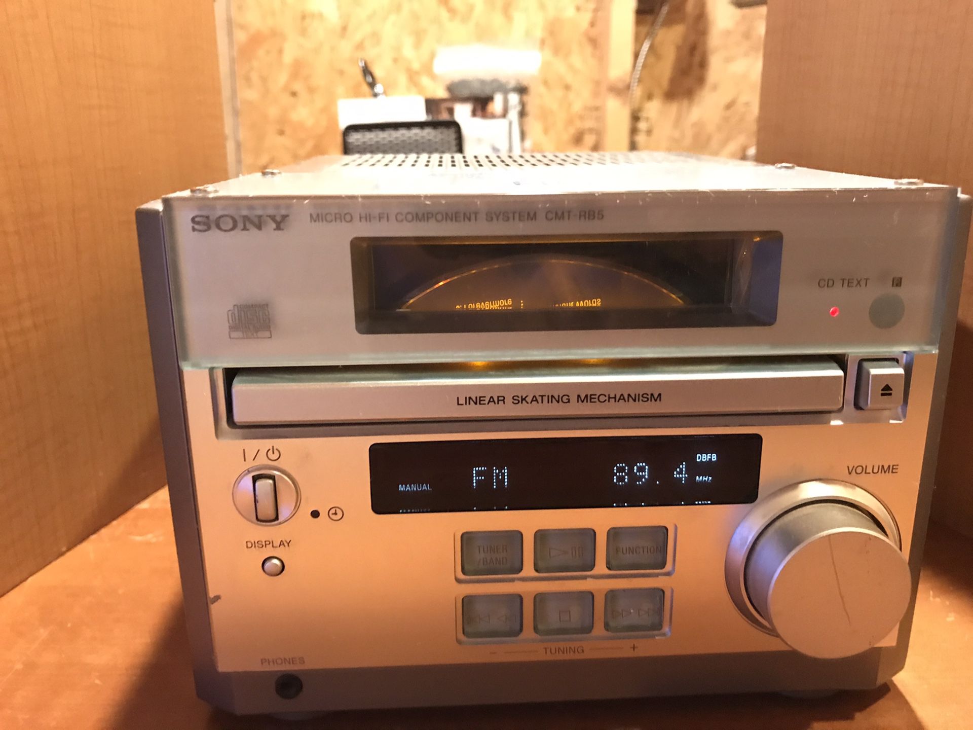 Sony Micro Hi-Fi Component stereo system