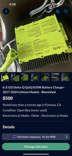 Golf Kart Charger