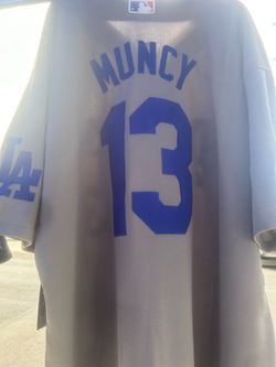 Muncy Dodger jerseys large up to 5x