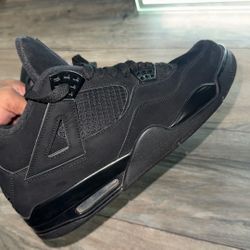 Jordan Retro Black Cat Size 10 Used 2 Times