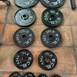 240lb Olympic Weight Set 