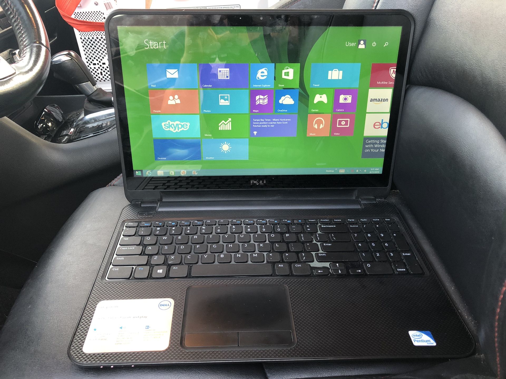 Dell Inspiron 3521 touchscreen laptop computer possible delivery