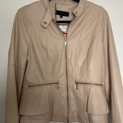 Steve Madden Leather Jacket Size: L 