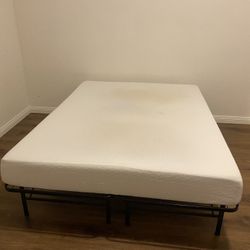 Memory Foam Queen Mattress And Bed Frame