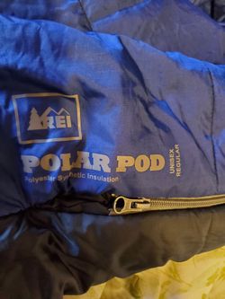 REI Polar Pod  25° mummy sleeping bag 79X29