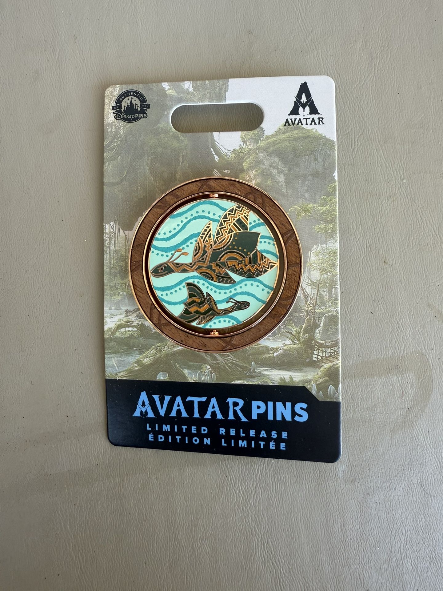 2023 Disney Parks Pandora World of Avatar Banshee Limited Release Spinning Pin