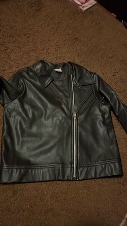Leather jacket