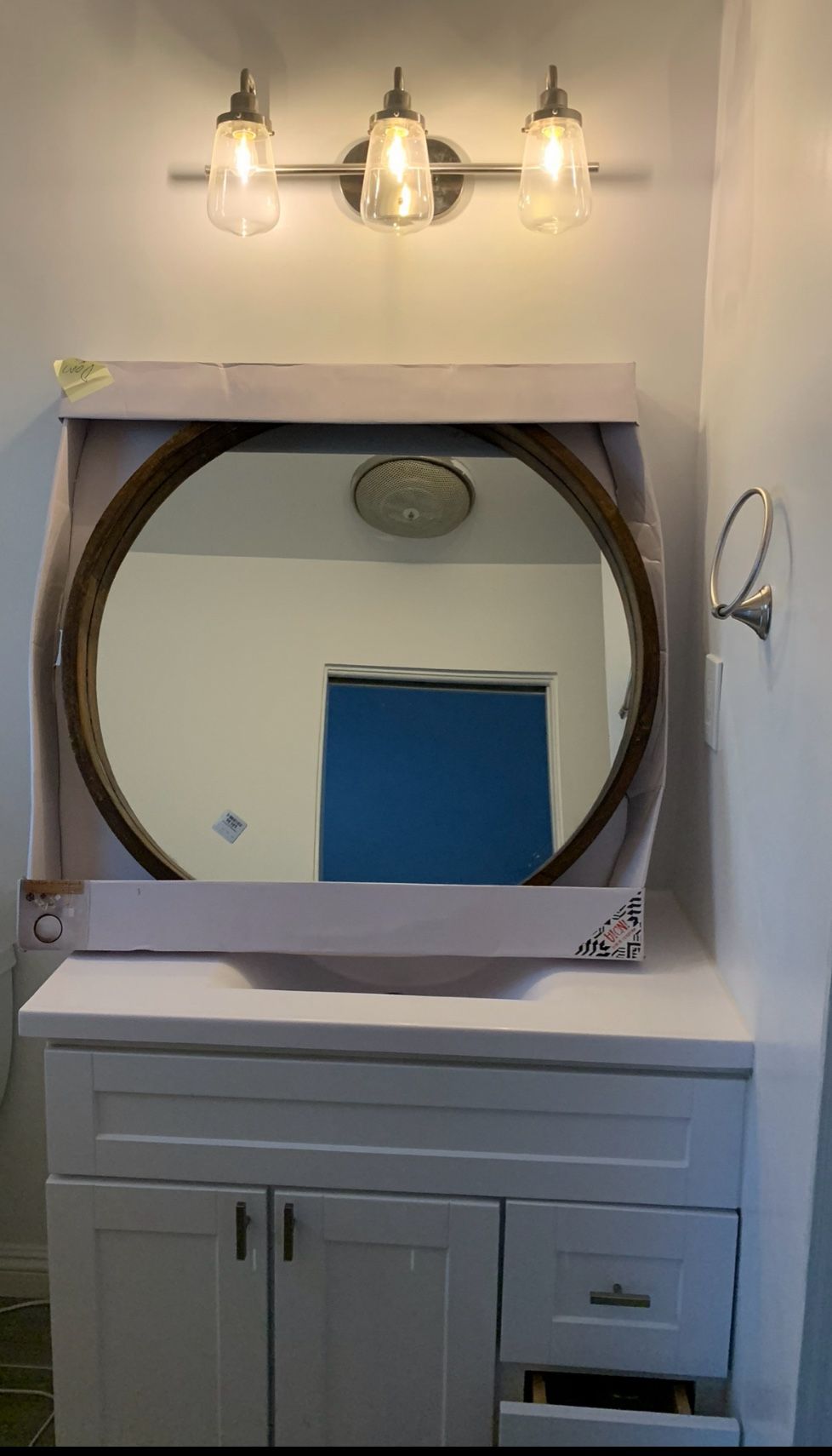 White Bathroom Vanity