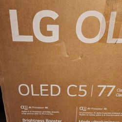 TV LG OLED 77" (C5).