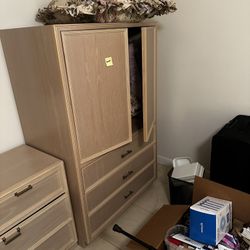 Bedroom Furniture 2peices 