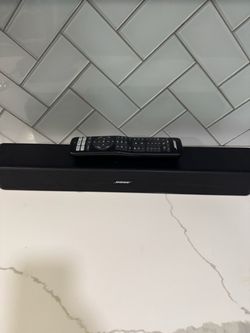 Bose Solo 5 TV Soundbar Sound System with Remote Control, Black 418775 NO POWER SUPPLY