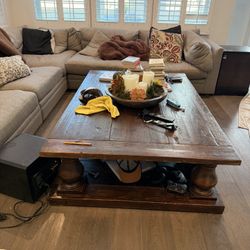 Wood Coffee Table 