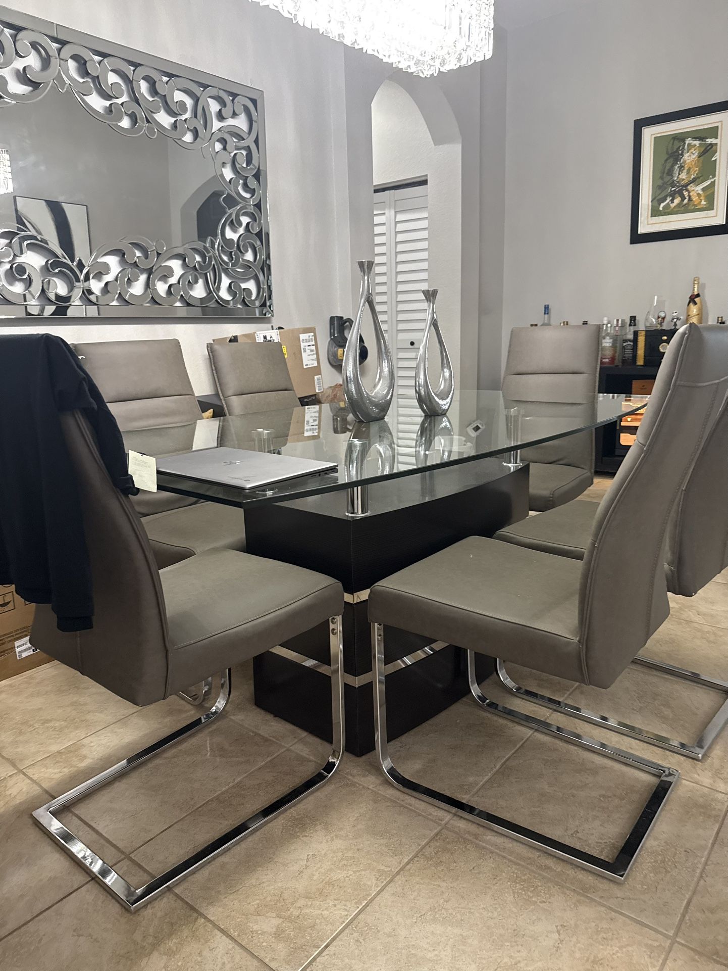 Dining Table With Chairs 