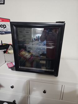 Harley Davidson Beer And Coke Fridge