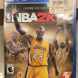NBA 2k kobe legends  ps4