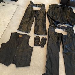 Leather Riding Clothes