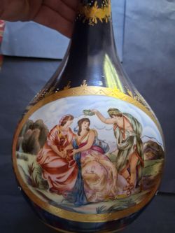 Antique royal Vienna vase