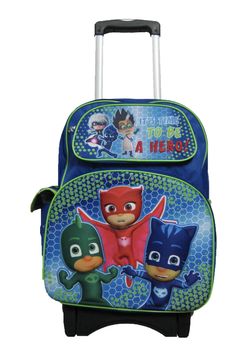 PJ Masks Backpack with Wheels, NEW