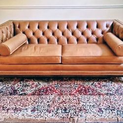 Gorgeous Ethan Allen Leather Sofa