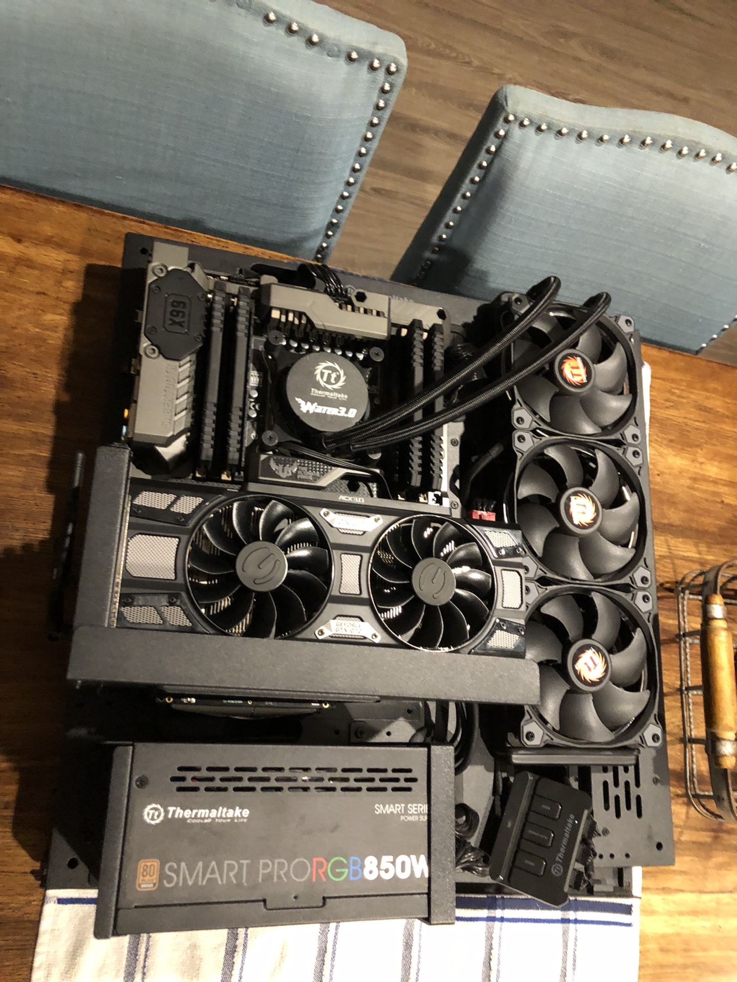 Asus X99 Motherboard, i7 Cpu, Aio Cooler