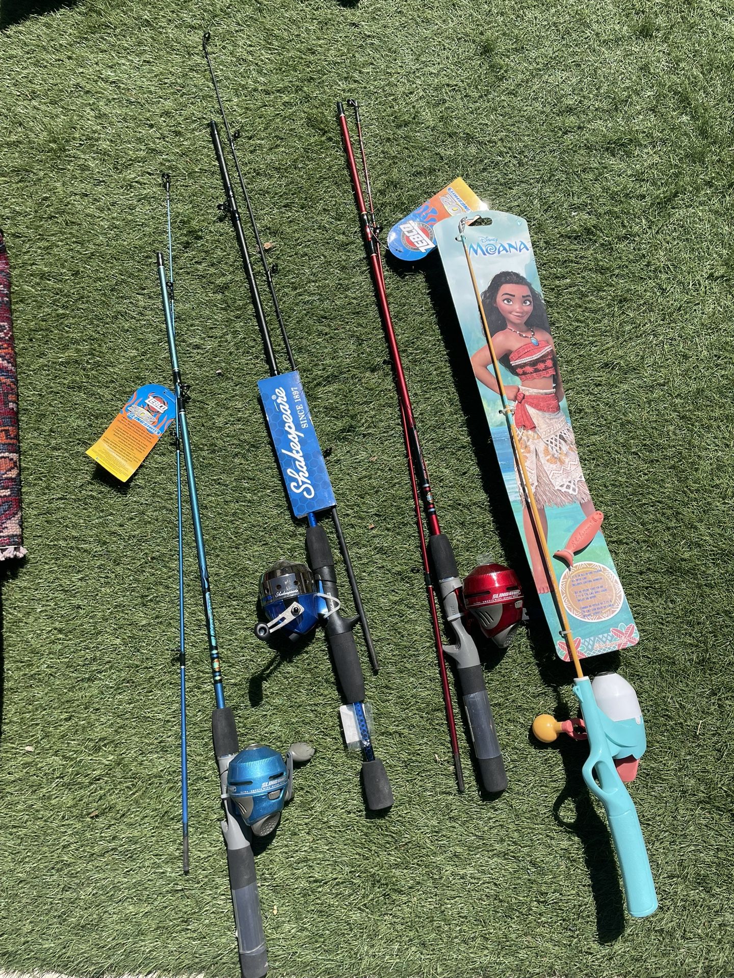 Brand New! Family Fishing Rod Set (x4 Rod Sets)